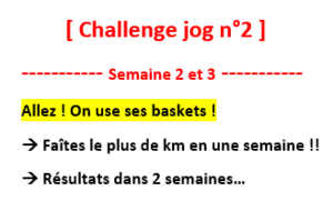 Challenge jog n°2