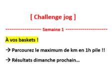 Challenge jog n°1