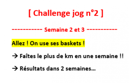 Challenge jog n°2
